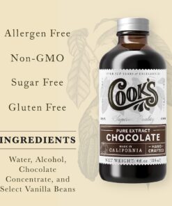 Alternative view of Cook's Pure Chocolate Extract 4 oz 4 Fl Oz (Pack of 1)