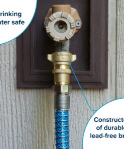 Camco Camper/RV Water Pressure Regulator | Protects RV Kitchen Small Appliances, Plumbing & Hoses | Reduces RV Water Pressure to Safe and Consistent 40-50 PSI | Drinking Water Safe (40055) 22 81Pyo3nDflL