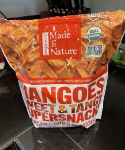 Made in Nature Organic Dried Fruit, Mangoes, 28oz Bag – Non-GMO, Unsulfured Vegan Snack 28 Ounce (Pack of 1) 21 81Q0oSyYYpL