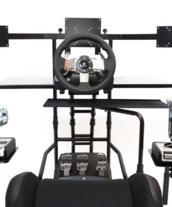Volair Sim Universal Flight or Racing Simulation Cockpit Chassis with Triple Monitor Mounts 31 81Q1 l21clL 1