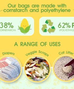 PET N PET Poop Bags Unscented | Dog Poop Bags with Tie Handles | USDA Certified 38% Biobased Dog Waste Bags | Cat Poop Bags | Durable Dog Bags for Poop | Easy Dispensing 200 Counts Poop Bags for Dogs 200 Count (Pack of 1) 25 81Q1qa6kcAL