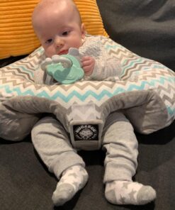 The Original Hugaboo Infant Sitting Chair - Blue Chevron , 3-10 Month | Blue Chevron 19 81Q2LbW3IqL