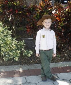 Kangaroo Adult Canadian Mountie Hat, Park Ranger Hat or Drill Sergeant Brown Hat 21 81Q48V0PILL