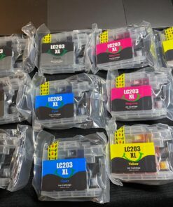 E-Z Ink Pro LC203 Compatible Ink Cartridges Replacement for Brother LC203XL LC201 LC201XL to use with MFC-J480DW MFC-J880DW MFC-J4420DW MFC-J680DW MFC-J885DW (Black, Cyan, Magenta, Yellow, 10 Pack) 22 81Q4gnqHpUL