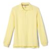 French Toast Boys' Long-Sleeve Pique Polo Shirt 12 Yellow 9 81Q5H8TLGjL 1