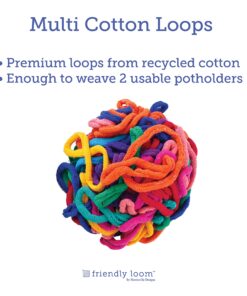 7" LOOPS, MAKES TWO POTHOLDERS - MULTI 9 81Q5OFi4j1L