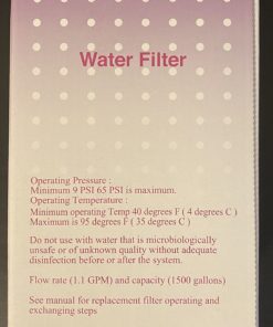Alternative view of ORIGINAL AUTHENTIC ENAGIC HG-N WATER FILTER FOR SD501 SERIES (1 Pack)