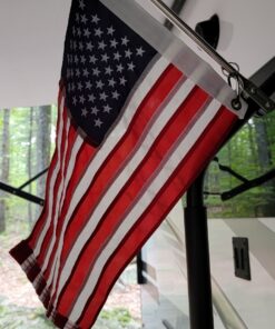 TAYLOR MADE PRODUCTS Sewn American Flag for Boats, 12" x 18", Marine-Grade Nylon, Fade Resistant, Brass Grommets, Embroidered Stars and Stripes, Flag only - 2020109194 34 81Q6f38J8cL