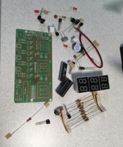 IS Soldering Project Clock, Icstation 6-Bit Digital Clock Soldering Kit DIY Soldering Practice for School Science Projects Student STEM Learning Teaching 63 81Q7G 4G6oL