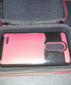 Smatree Carrying Case for New Nintendo 3DS XL/New 2DS XL, Hard Protective Shell Travel Case for Nintendo New 3DS/Nintendo New 3DS XL-Super NES Edition- Black/Red Black Red 69 81Q7GwUfDYL