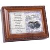 Cottage Garden Box of Wishes for You My Daughter Woodgrain Rope Trim Jewelry Music Box Plays You are My Sunshine 7 81Q8NmtEqzL