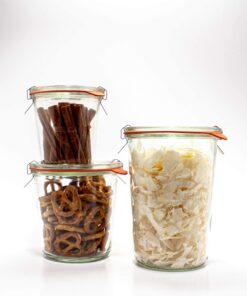 Weck 742 Mold Jar - .5 Liter, Set of 6 26 81Q8SKEgDZL
