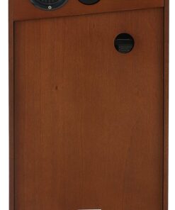 Bulova Clocks C3542 Cranbrook Wall Mount Analog Wooden Chiming Clock, Brown 13 81Q9udBr8OL