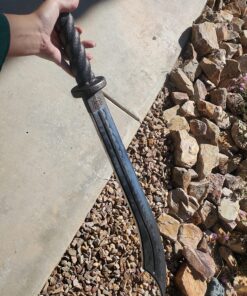 BladesUSA 1606PP Martial Arts Polypropylene Sword Training Equipment – 34.5-inches Overall, 8-inch handle, Self Defense, Training, Safe, Easy, Fun, Cosplay, Martial Arts Black 31 81Q9zZhanTL