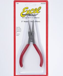Alternative view of Excel Blades Soft Grip Needle Nose Pliers, 5.5 Inch Precision Tool Ideal for Jewelry Making, Bending Wire, and Working in Tight Areas Needle Nose (5.5 Inch)