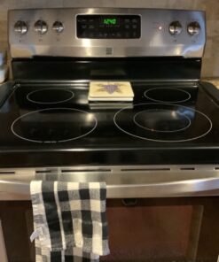 Stove Counter Gap Cover - Flexible Easy Clean Heat Resistant Wide & Long Gap Cap Fillers, Seals Spills Between Appliances, Furniture, Stovetop, Oven, Washer & Dryer, Set of 2 (Black, 21 Inches) 21'', Black 48 81QCDKD3SL