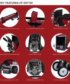 Boss Industrial ES7T20 Electric Log Splitter, 7-Ton 7 Ton Electrict Log Splitter 27 81QDv cQNBL