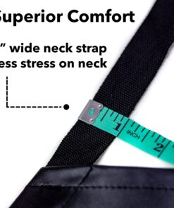 KNG Heavy Duty Waterproof Vinyl Apron – Black Pack Of 1 12 81QEyIQdfvL