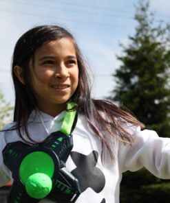 Diggin Slimeball Dodgetag Game Set. Slime Dodge-Balls & Target Tag Vests For Kids,Green 11 81QFaNpkCvL