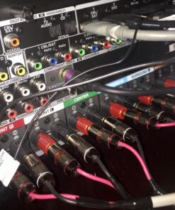 Amazon Basics RCA Audio Cable for Stereo Speaker or Subwoofer with Gold-Plated Plugs, 50 Foot, Black 50 Feet 10 81QGxx0QeKL