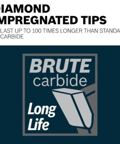 Bosch CB704FC 7-1/4 In. 4 Tooth Edge Diamond-Impregnated Carbide-Tipped Saw Blade 15 81QHKQNzzkL