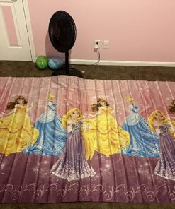 Franco Kids Room Darkening Window Curtain Panel, 42 in x 63 in, Disney Princess 21 81QIRwqSvL