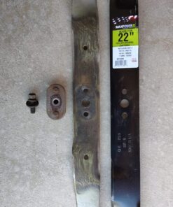 Maxpower 331731B Mulching Blade for 22 Inch Cut Poulan/Husqvarna/Craftsman Replaces 141114, 157101, 406713, 406713X431, 532141114, 532406713, Original Version 16 81QIXPtP79L