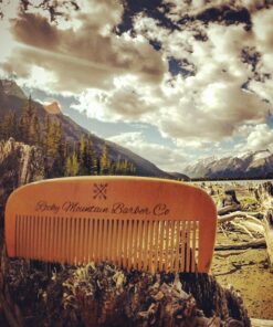 Hair Comb - Wood with Anti-Static & No Snag Handmade Brush for Beard, Head Hair, Mustache with Design in Gift Box 32 81QJ3JonmJL