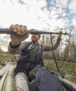 SeaSense Xtreme 1 Kayak Paddle, Black - Molded Plastic Blades, 2-Piece Aluminum Construction - Great for Recreational, Sport, Sea, Whitewater & Fishing Kayaking 84" 18 81QMaTvVY2L