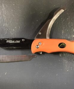 OUTDOOR EDGE 3.5" RazorSafe Replacement Knife Blades, 6 Pieces 3.5'' Drop-Point 6 Piece Pack 16 81QMzaCdPKL