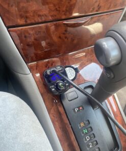 Handsfree Call Car Charger,Wireless Bluetooth FM Transmitter Radio Receiver,Mp3 Audio Music Stereo Adapter,Dual USB Port Charger Compatible for All Smartphones,Samsung Galaxy,LG,HTC,etc. 65 81QPXyblQnL