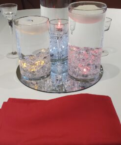 PMLAND Clear Acrylic Ice Rocks Crystals Gems - 1 Inch Length 3 lbs Bulk Bag for Vase Filler Table Scatter Party Wedding Arts Crafts Decoration Display Idea 33 81QPv9kwpuL