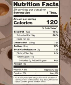 Alternative view of Grasso Mocha Creamer | The Original High-Fat Coffee Creamer | Keto | Coconut Oil, Ghee, Cocoa Powder | 15 oz 14 Fl Oz (Pack of 1)
