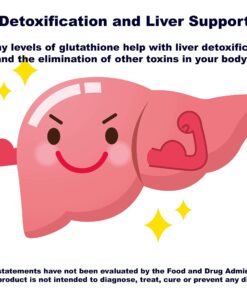 REG'ACTIV Detox & Liver Health, 60 Capsules, with Glutathione-producing Lactobacillus fermentum ME-3 8 81QQ7hJ3B0L