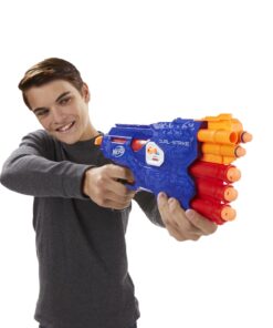 Nerf Dual-Strike Gun 22 81QSB6BFlTL