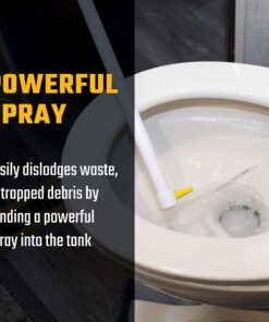 Valterra A01-0184VP Master Blaster RV Tank Cleaning Wand with Power Nozzle , White 9 81QSe858iAL
