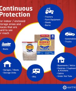 Fresh Cab Botanical Rodent Repellent - Environmentally Friendly, Keeps Mice Out, 4 Scent Pouches 17 81QSlf6OWdL