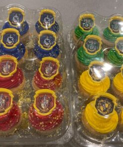 Harry Potter - Hogwarts Houses Cupcake Rings - 24 pc by DecoPac 24 81QTUa7hrYL