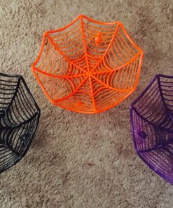 Fun Express Plastic Spider Web Spiderweb Halloween Candy Bowls - 3 Piece Set 1 17 81QUg0H5CL