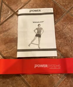 Power Systems Versa-Loop Resistance Band Red, Medium 19 81QVoiRXjL