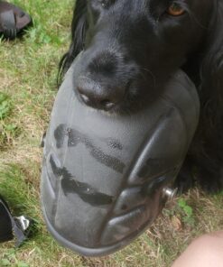 McGuire-Nicholas - 1MN-350 Tuff Shell Knee Pads | Lightweight Ergonomic Design Lined with High Density EVA Foam | All-Weather Knee Pads for Flooring, Construction, Painting, Welding, Plumbing,black 15 81QWIWNBOL