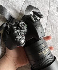 Nikon D5300 24.2 MP CMOS Digital SLR Camera with 18-55mm f/3.5-5.6G ED VR Auto Focus-S DX NIKKOR Zoom Lens (Black) 57 81QWho oqLL