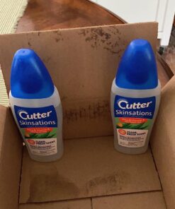 Cutter Skinsations Insect Repellent, Repels Mosquitos, Ticks, Gnats, Fleas, 7% DEET, 2 pack, 6 fl Ounce (Pump Spray) 6 Fl Oz (Pack of 2) 21 81QXaTu AZL