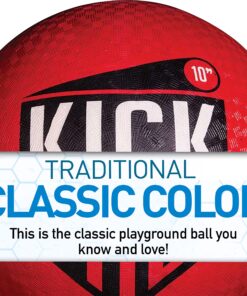 Franklin Sports Rubber Kickball Red 13 81QZ tzz1LS