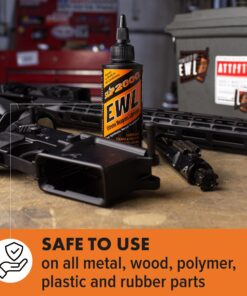 SLIP 2000 EWL CLP Gun Lube - Extreme Weapons Lubricant Synthetic Gun CLP Cleaner - 4 oz Squeeze Bottle 4-Ounce 14 81QZUkCqTPL