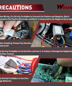 WOOSTAR Motorcycle Speed Controller 36V 500W Replacement for Electrical Scooter E Bike Bicycle Tricycle Brush 14 81QZbj1Y9DL
