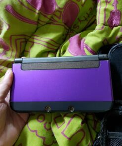 TNP Protective Case Compatible with Nintendo New 3DS XL LL 2015, Purple - Plastic + Aluminum Full Body Protective Snap-on Hard Shell Skin Case Cover New Modified Hinge-Less Design 41 81Qb9k4I5wL