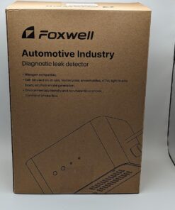 FOXWELL ST201 Automotive Smoke Machine Built-in Air Compressor, EVAP Vacuum Exhaust Engine System Pipe Diagnostic Tester, High Pressure Smoke Leak Detector for Car Motorcycle Truck 46 81QbJHPHk4L