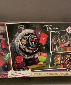 Mattel Ever After High Way Too Wonderland High and Raven Queen Playset, 6 years and up 53 81QcIsqK0xL