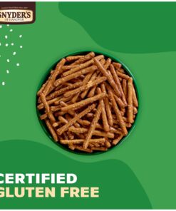 Alternative view of Snyder's of Hanover Gluten Free Pretzel Sticks, 100 Calorie Individual Packs, 24 Ct Gluten Free Sticks 100 Calorie Packs